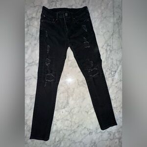 American Eagle Outfitters Black Jeans 30x32